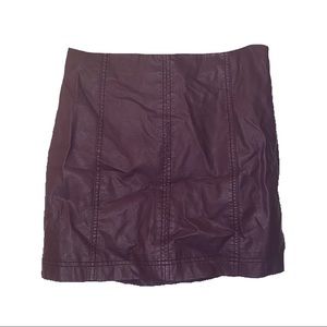 FREE PEOPLE Plum/Wine Skirt - SIZE 2